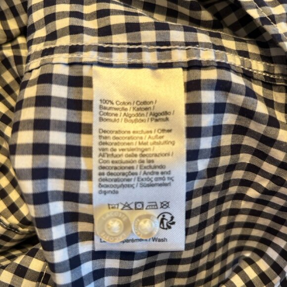 MEN´S SLIM FIT GINGHAM POPLIN SHIRT - Picture 6 of 6